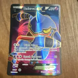 Pokemon Toxicroak EX 102/106 Flashfire Ultra Rare Full Art Holo 170 HP Card - Image 1