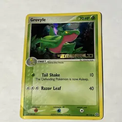 Pokemon TCG Grovyle Card 28/106 Emerald Reverse Holo Mp - Image 1