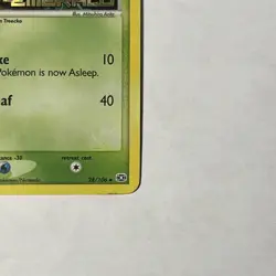 Pokemon TCG Grovyle Card 28/106 Emerald Reverse Holo Mp - Image 2