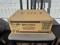 One Piece Card Game OP-12 Legacy Of The Master Booster Box Case Sealed English - Image 3