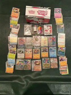 Pokemon White Flare ETB Lot - IR’s, Promo Card, EX’s, Rev Holo/Holo, Pokeballs - Image 1