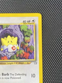 Pokemon Card - Togepi Neo Genesis 51/111 Uncommon LP+ - Image 3