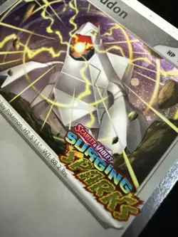 Duraludon #129/191 Surging Sparks Stamped Holo SV08 Pokemon Card NM - Image 4