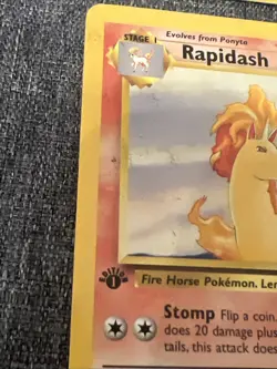 Lot Of 4 Pokemon Jungle 1st Edition Cards Persian(2)/Rapidash/Tauros - Image 5