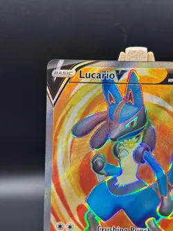 Lucario V SWSH213 SWSH: Sword & Shield Black Star Promo Pokemon Card #SWSH213 - Image 3
