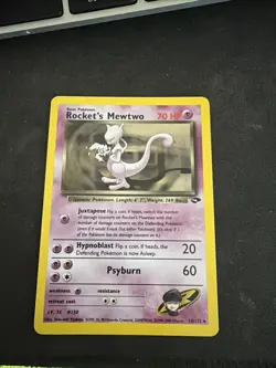 Pokemon TCG Rockets Mewtwo Gym Challenge Holo Card 14/132 - Image 1
