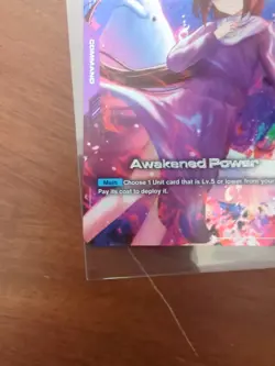 Gundam Card Game - Awakened Power Dual Impact GD02-110 (R+) ALT ART NM - Image 5