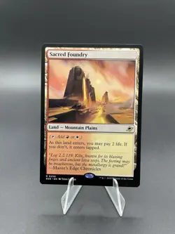 Sacred Foundry Edge of Eternities Regular MTG 0256 - Image 1