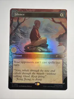 Silence (2300) (Rainbow Foil) Secret Lair Drop Foil - Image 1
