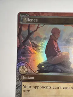 Silence (2300) (Rainbow Foil) Secret Lair Drop Foil - Image 2