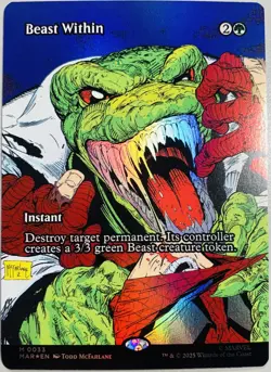 Beast Within (Borderless) Marvel Universe Eternal-Legal Foil - Image 1