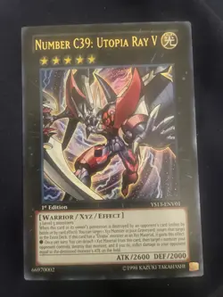 1st Edition Number C39 Utopia Ray V Ultra Rare Ys13! Lightly Played Condition - Image 1