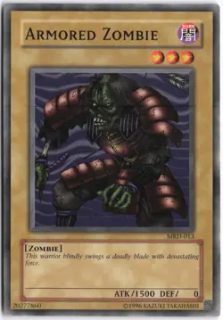 Yugioh - Armored Zombie MRD-013 Unlimited - Metal Raiders - Image 1