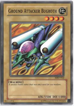 Yugioh - Ground Attacker Bugroth MRD-022 Unlimited - Metal Raiders - Image 1