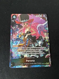 Perona EB03-045 SR Alt Art One Piece Card Game TCG English NM Heroines Edition - Image 1