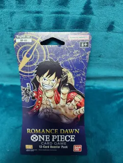 One Piece Romance Dawn Sleeved English Booster Pack OP01 TCG - Image 1