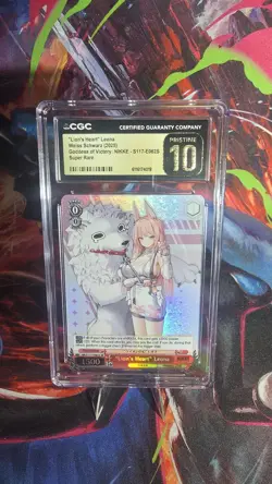 Lion's Heart Leona - Weiss Schwarz Goddess Of Victory : Nikke SR Pristine 10 - Image 1