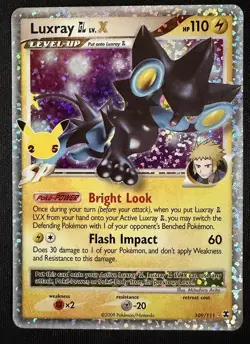 Luxray GL LV.X 109/111 Holo Celebrations Classic Collection Pokemon TCG 2009 - Image 1