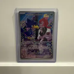 Pokemon: Team Rocket's Murkrow Illustration Rare IR Full Art Holo 200/182 - Image 1