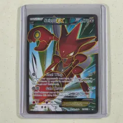 Scizor EX 119/122 Full Art Ultra Rare XY BREAKpoint Pokemon NM - Image 1