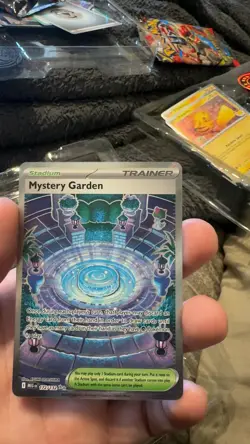Mystery Garden Ultra Rare ME01: Mega Evolution 172/132 NM Holofoil Pokemon - Image 1