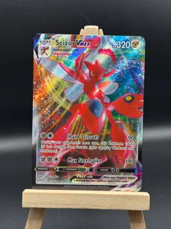 2020 POKEMON DARKNESS ABLAZE ULTRA RARE 119/189 SCIZOR VMAX NM-MINT - Image 1