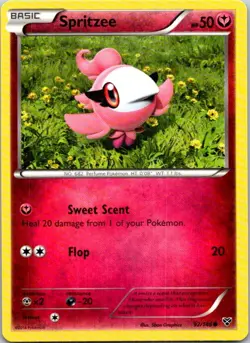Spritzee 92/146 Pokemon XY Base Set Near Mint - Image 1