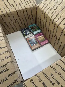 🧙13lbs+ 4500+ UNSEARCHED Old Vintage YuGiOh Bulk Lot Most HP Some Damaged‼💎 - Image 2