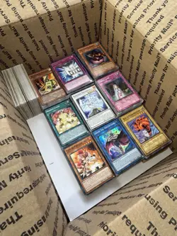 🧙13lbs+ 4500+ UNSEARCHED Old Vintage YuGiOh Bulk Lot Most HP Some Damaged‼💎 - Image 4