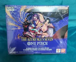 One Piece OP14-EB04 Azure Sea's Seven Warlords English Booster Box Sealed TCG - Image 1