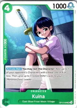 One Piece | Legacy of the Master | Kuina | UC | OP12-026 | NM - Image 1