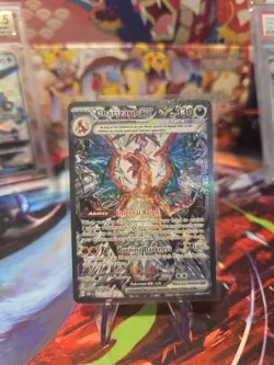 Pokemon TCG Charizard EX Obsidian Flames Holo Card 223/197 Special Illustration - Image 1