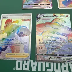 Pokemon TCG Lot Of 5 Secret Rare Rainbow Cards - Image 2