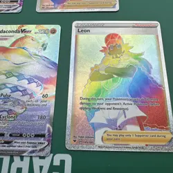 Pokemon TCG Lot Of 5 Secret Rare Rainbow Cards - Image 3