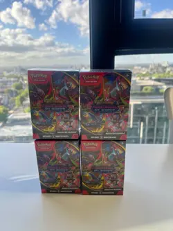 Pokemon Trading Card Game: Mega Evolution - Phantasmal Flames Booster Bundle X4 - Image 1