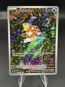 Pokemon Magikarp Illustration Rare Full Art Holo Card Paldea Evolved 203/193 - Image 1