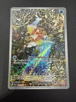 Pokemon Magikarp Illustration Rare Full Art Holo Card Paldea Evolved 203/193 - Image 3