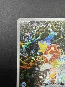 Pokemon Magikarp Illustration Rare Full Art Holo Card Paldea Evolved 203/193 - Image 4