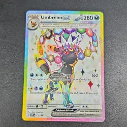 Pokemon Umbreon ex SVP176 Full Art Holo EX Promo Card Sv Scarlet Violet - Image 2