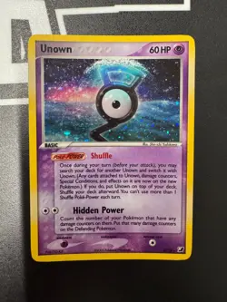 Pokemon Unown G/28 EX Unseen Forces Ultra Rare Holo Card - Image 1
