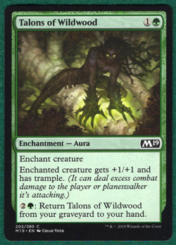 Talons of Wildwood - Core Set 2019 M19 #202 - Magic: The Gathering MTG Card - Image 1