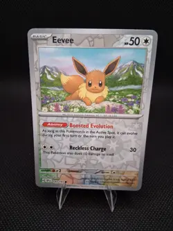 Pokemon Eevee reverse holo 143/191, Regular Eevee 135/167, 166/197 3 card lot - Image 2