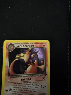 Pokemon Dark Charizard TCG Team Rocket Holo Card 4/82 HP - Image 2