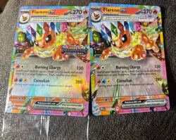 Prismatic Evolutions Surprise Box Stamped Promo Cards + 2 Ex - Image 2