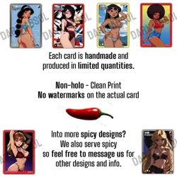 Beautiful Waifu Card - Goddess Custom Full Art - Fan Art Card | Misty - Image 2
