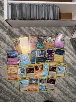 Storage Unit Find: Pokemon Card Lot (F), 500+ ALL HOLO AND R HOLO, + 10 Vintage - Image 1