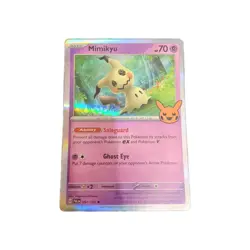 Mimikyu Trick or Trade 2023 Holo Rare Card 097/193 NM Condition - Image 1