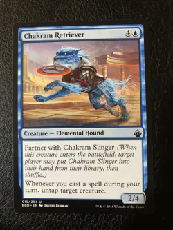 Chakram Retriever X1 Battlebond NM Condition See Pics Front Back - Image 1