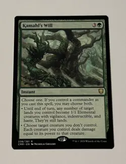 MTG Kamahl's Will - Commander Legends NM - Image 1