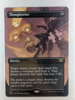 Thoughtseize (Borderless) Double Masters Regular Magic the Gathering MTG - Image 1